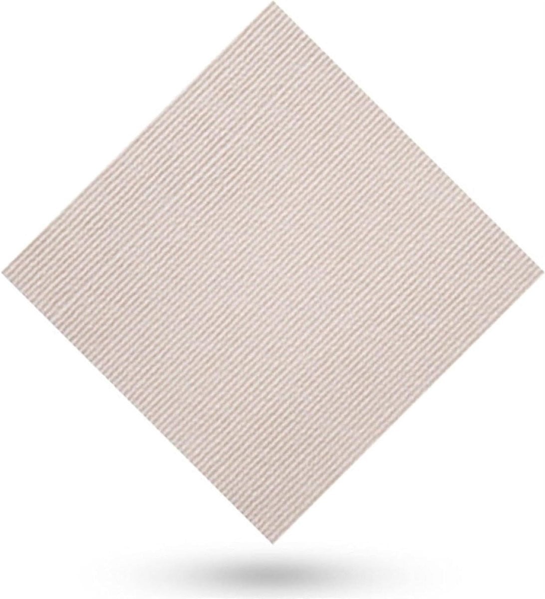Zelfklevende Tapijttegels Beige - 12x12 Inch - Zachte Peel en Stick Tapijtvierkanten - 1 Stuk