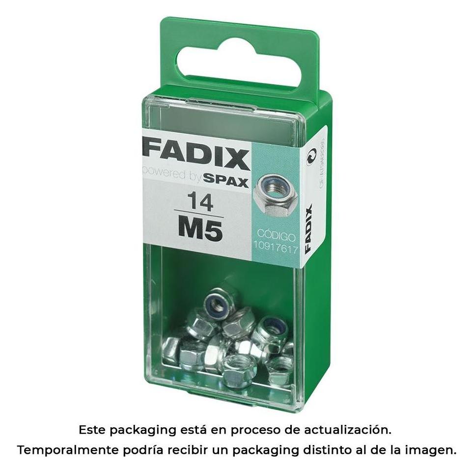 Fadix Box s 14 unit. self-brake nut zinc m 5 (49403530)