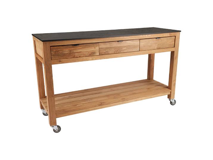 Stern Sideboard Hilda 3 Schubladen 150x50x90 cm Old Teak