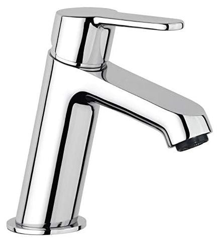 Dripio Eénhendel wastafelmengkraan verchroomd met pop-up afvoer 1 1/4 inch