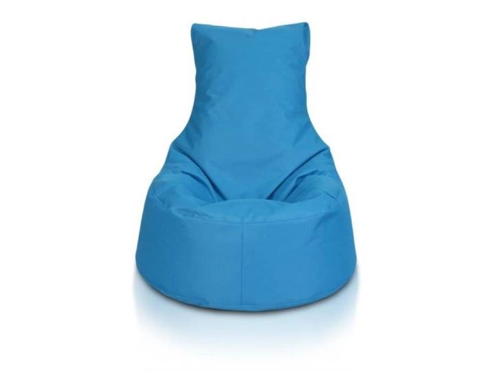 Fauteuil Poire Pouf SEAT L POLIESTER Bleu
