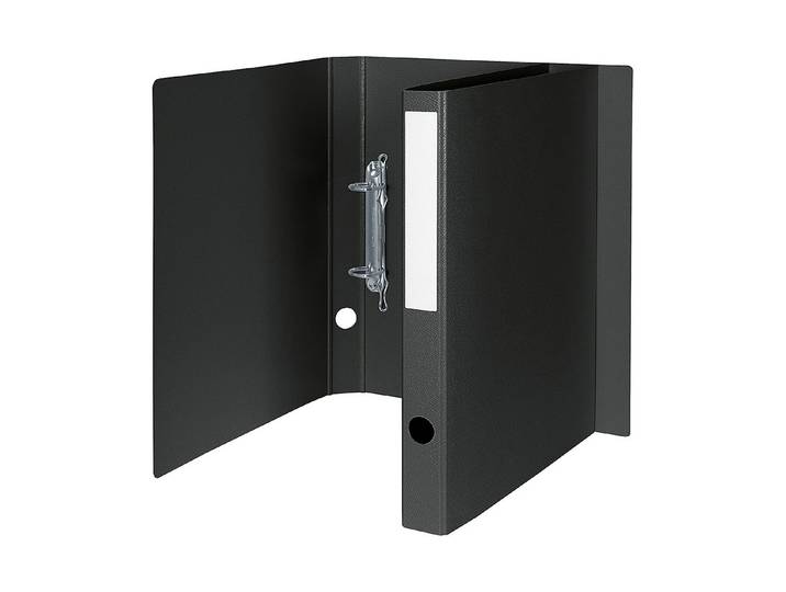 Biella Ringhefter Schwarz 2-Ring A4