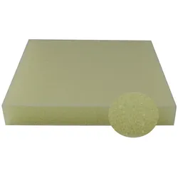 WamSter® Schleifmatte Korn 100 P220 Schleifschwamm Weiß offener Schaum Schleifpad