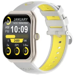 Colmi Smartwatch P86 (Gold) (44.30 mm, ohne SIM), Smartwatch