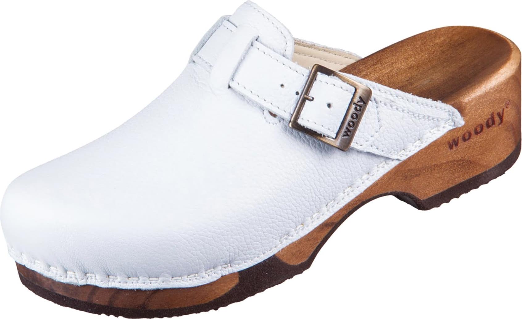 Woody Clogs Damen 31383832363730 Weiß 39 EU