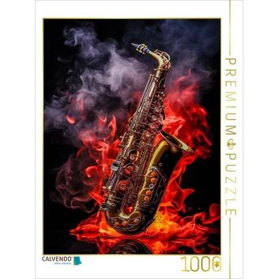 CALVENDO Puzzle Ein Motiv aus dem Kalender Musik on Fire | 1000 Teile Lege-Größe 64x48cm Foto-Puzzle für glückliche Stunden, Sonstige von , Calvendo