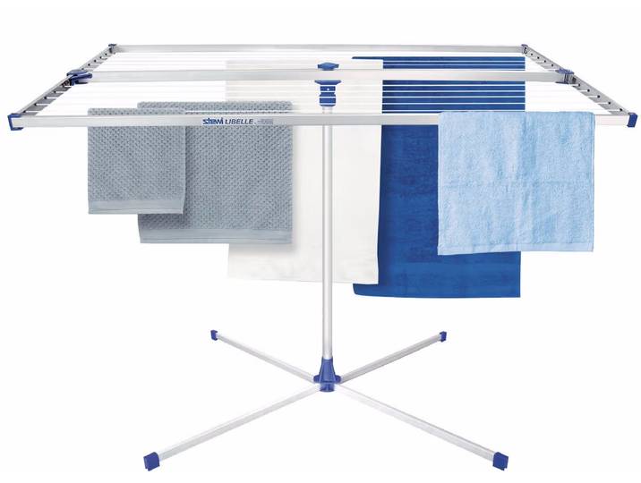 Stewi Libelle XL Wäscheständer – Wäscheständer/Wäscheleine – blau