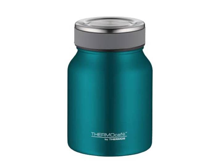 THERMOS TC FOOD JAR 0,50 l, roestvrij staal, thermoscontainer voor eten van roestvrij staal, 9 uur warm/14 uur koud, lunchpot, geïsoleerde voedselcontainer voor soep, muesli, voor vaatwasser,