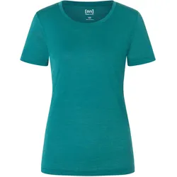 Super Natural, Damen, Sportshirt, W Midsummer Tee (L), Türkis, Blau, L