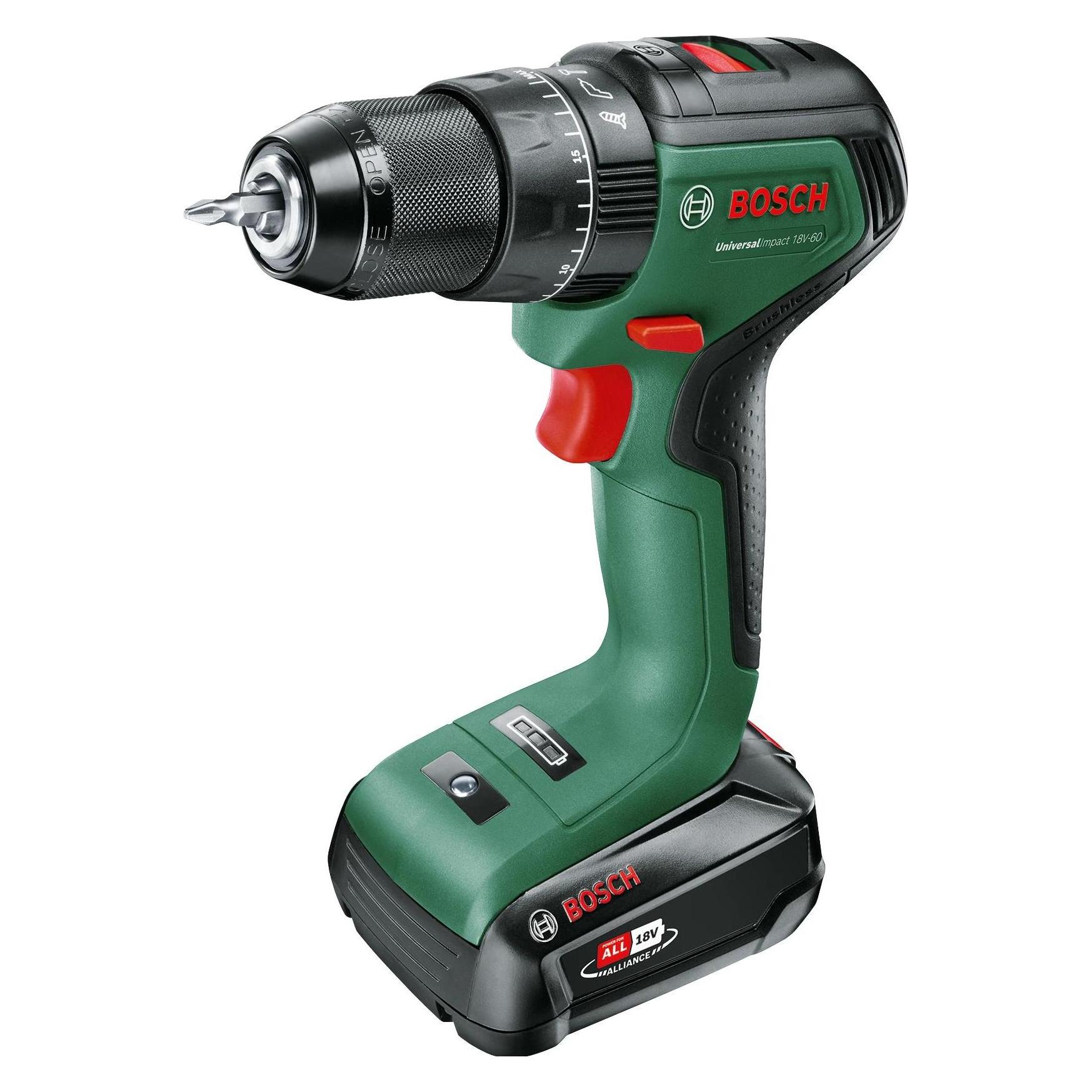 Bosch Home & Garden UniversalImpact 18V-60 (Bohrschrauber) (06039D7101)