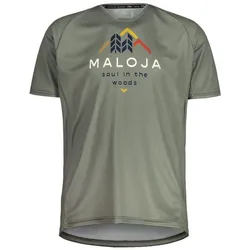 Maloja Herren Shirt SchwarzerleM salvia grün - M - M