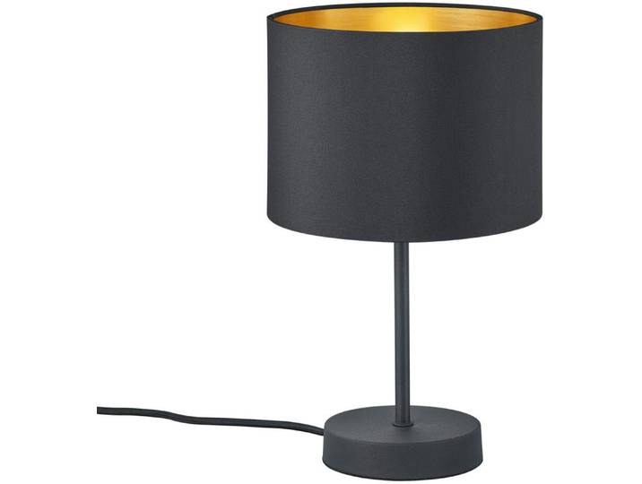 TRIO LEUCHTEN Tischleuchte Hostel , gold (schwarz, goldfarben), 1, Ø 20cm H: 33cm, Leuchten, Tischleuchte