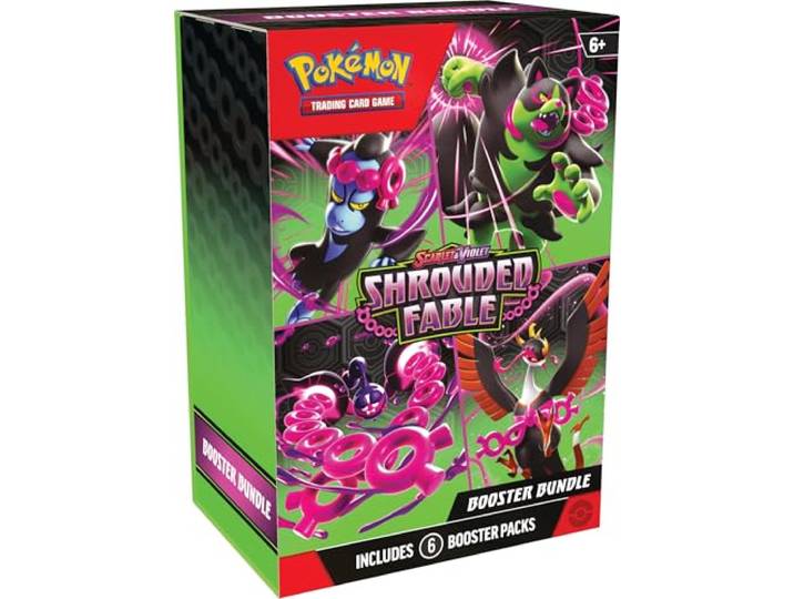 Pokémon TCG: Scarlet & Violet—gehulde fabelboosterbundel (6 Booster Packs)