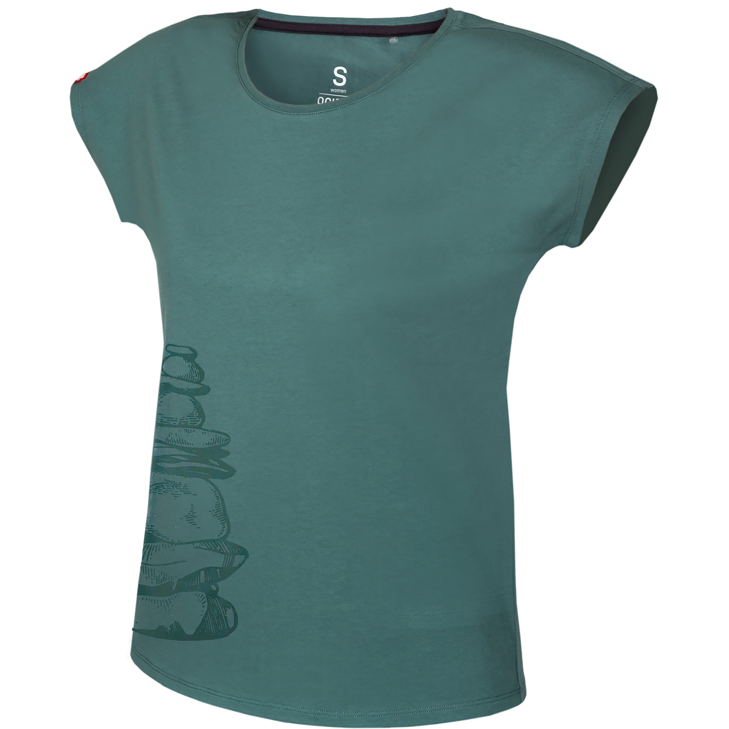 Ocun Kimo T Stoneman Damen T-Shirts gruen Größe XS Bouldern | Sportklettern Atmungsaktiv