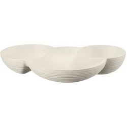 Guzzini, Serviergeschirr, 171200156 Tierra Vorspeisenteller 100% Altkunststoff Weiss One Size
