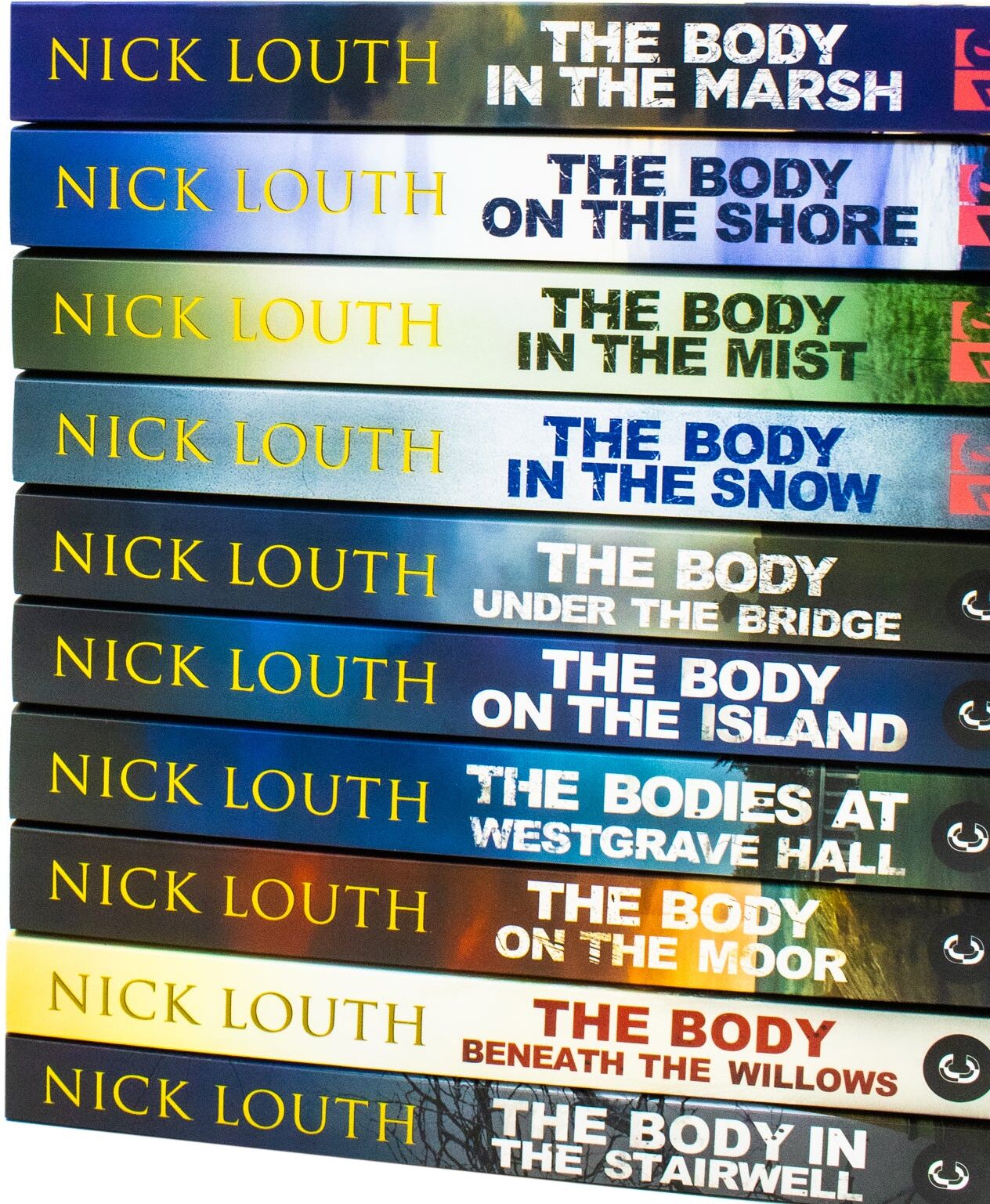 Canelo Crime DCI Craig Gillard Crime Thrillers Series – 10 Books Collection Set by Nick Louth   British Crime & Police Procedural Novels (Books 1-10)