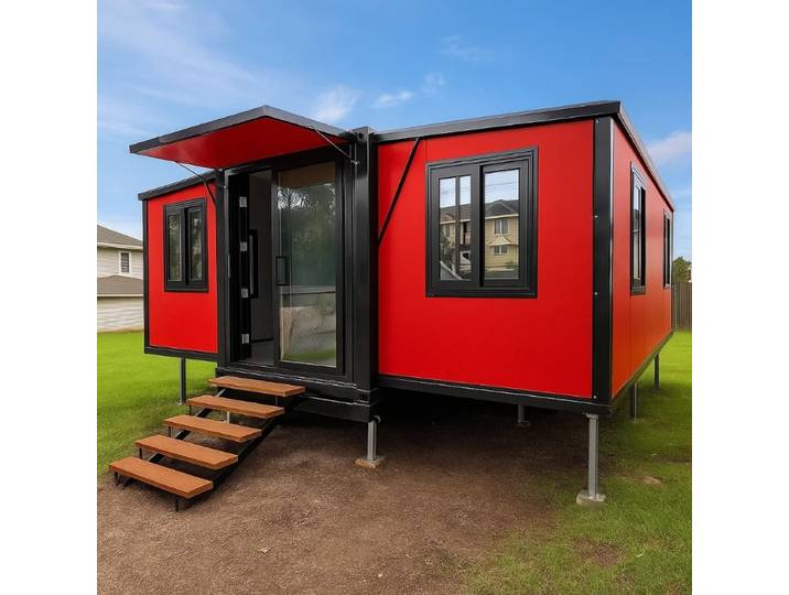 YG Maison préfabriquée personnalisée de 20 pieds, maison conteneur extensible, 2 chambres, maisons modulaires de luxe, vente en gros d'usine