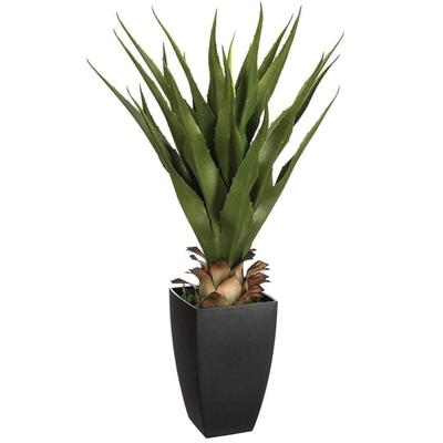 WellHome - Künstliche Palme im Topf, 56 x 54 x 71 cm