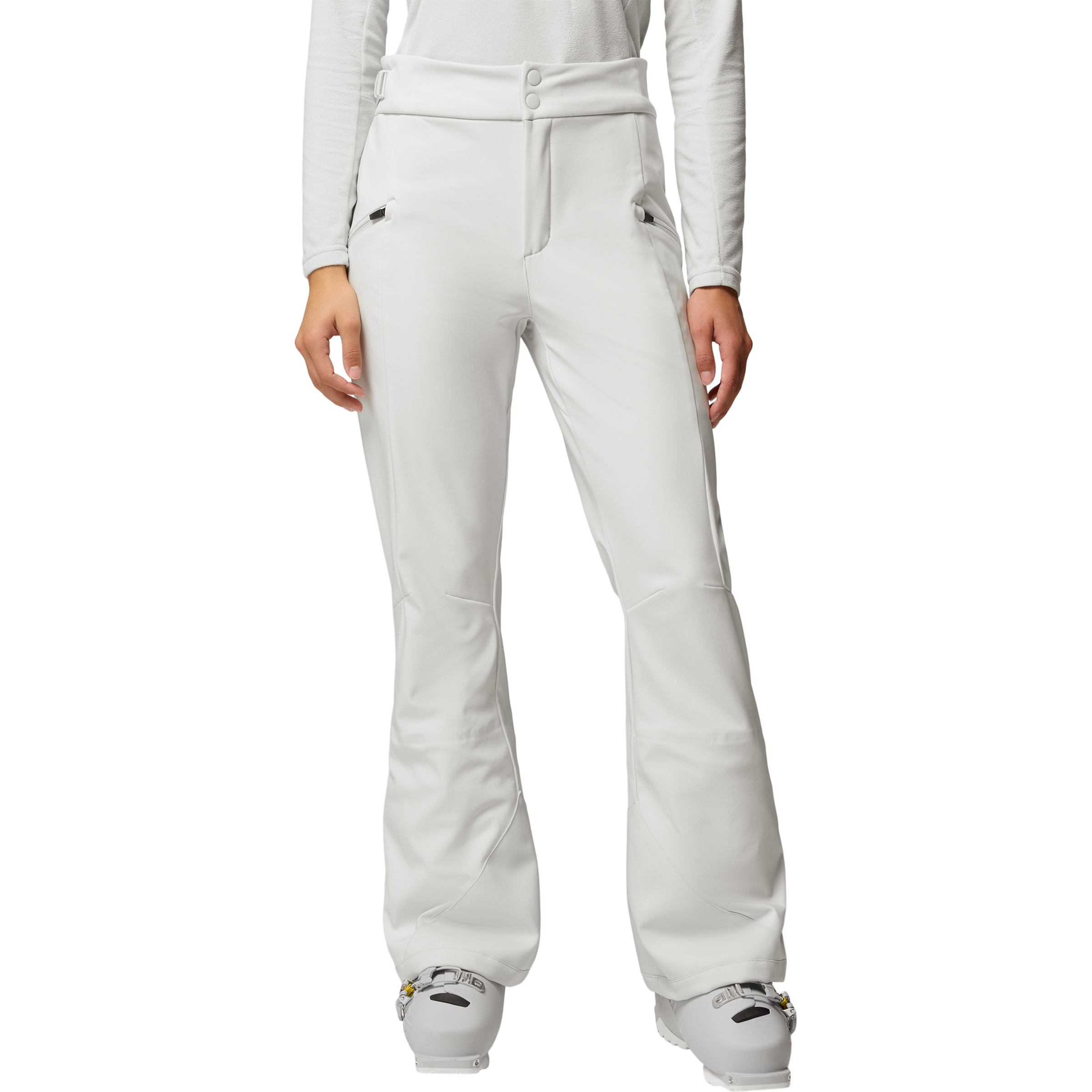 Columbia Roffe Ridge Ski Softshell Hose Damen Softshellhose grau Größe L Skifahren