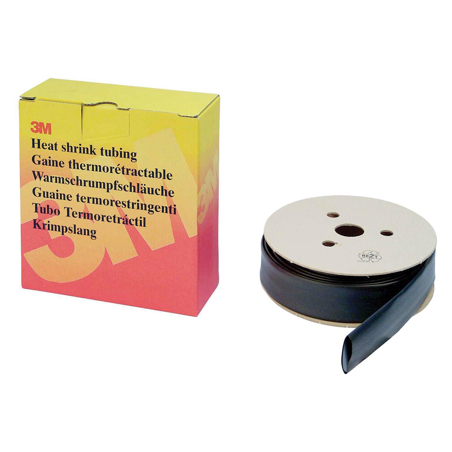 3M Deutschland Warmschrumpfschlauch Rolle 12,7/6,4 mm,sw,dw. HSR sw (1x) (7100235046)