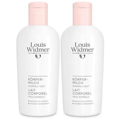 Widmer bodycare Körpermilch l.P. 2x 2x200 ml Milch