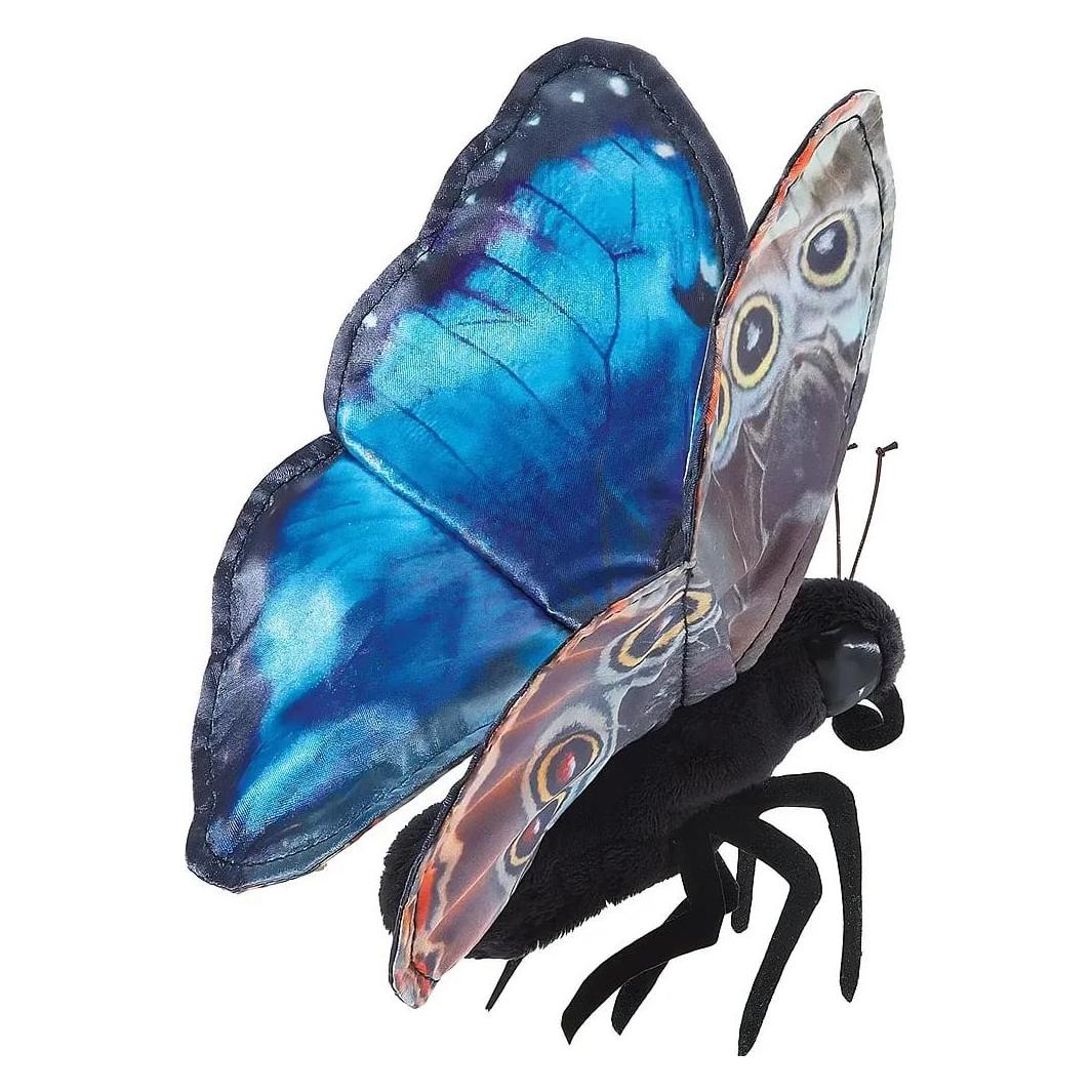 Folkmanis Blue Morpho Butterfly / Blauer Morphofalter (3215)
