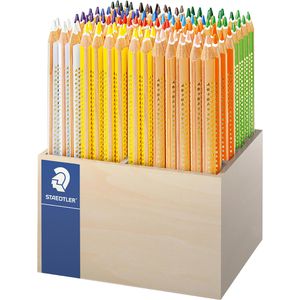 Staedtler Buntstifte Noris jumbo, 128 CA112, farbig sortiert, 112 Stück