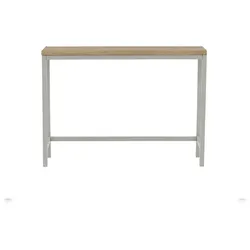 Ebuy24 Rise Konsolentisch 30x110 cm Esche dekor, grau.