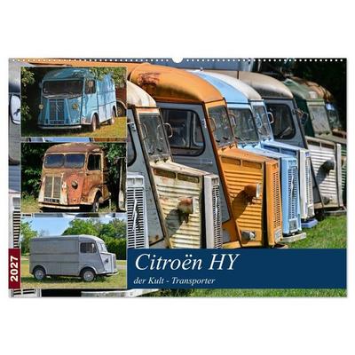 Citroën HY der Kult -Transporter (Wandkalender 2027 DIN A2 quer), CALVENDO Monatskalender