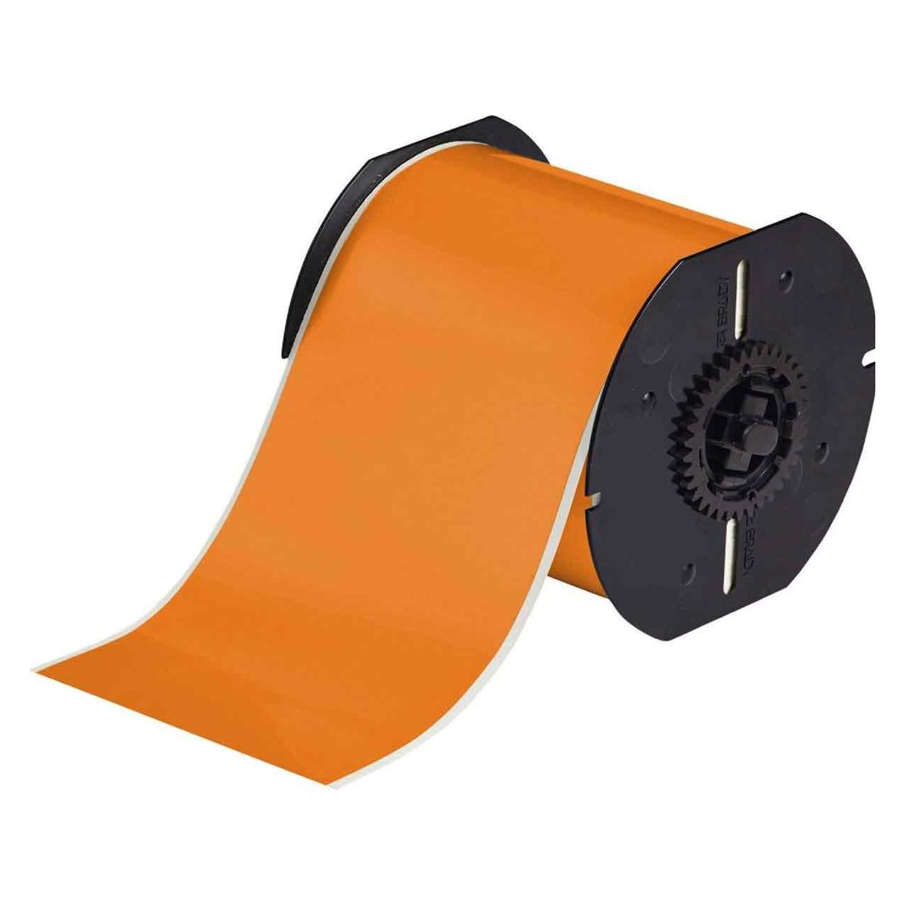Brady B30C-4000-7569-OR, Standard Vinyl, Orange, 101mm x 30m, Endlos (120915) (101 mm) (B30C-4000-7569-OR)
