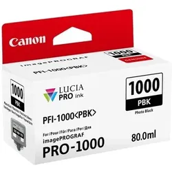 Canon Tinte PFI-1000PBK für Pro-1000, photoschwarz, Inhalt: 80 ml