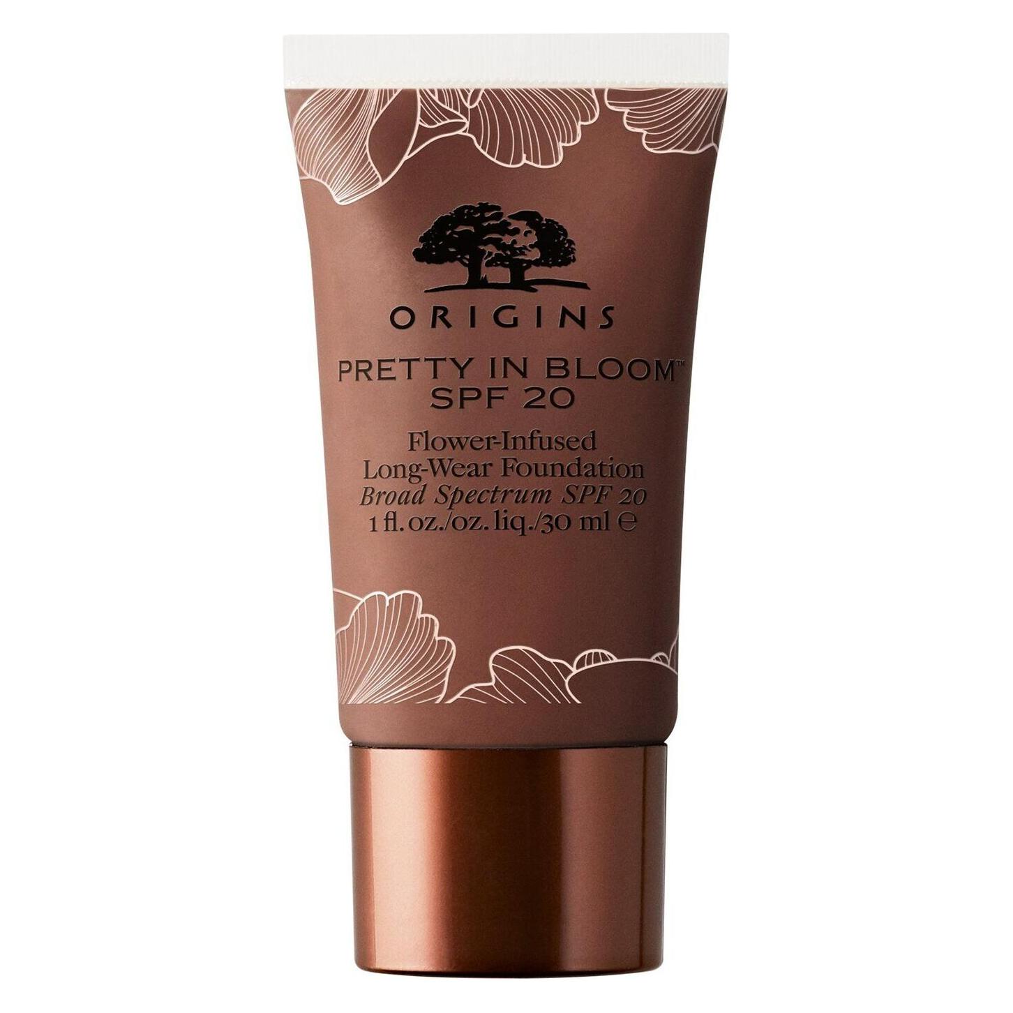 Origins Pretty In Bloom Flower-Infused Long-Wear Foundation SPF 20 30ml 730 Very Deep Warm (Very Deep Warm) (P455004)