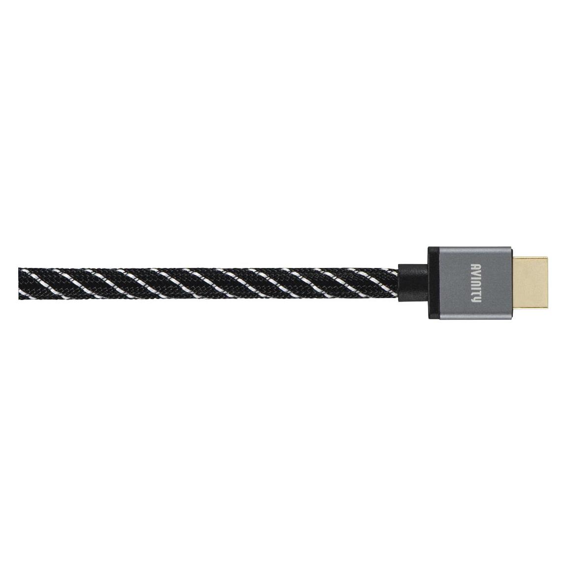 Avinity Ultra High Speed HDMI-Kabel, zertifiziert, 8K, vergoldet, Gewebe, 5,0 m (5 m) (00127174)