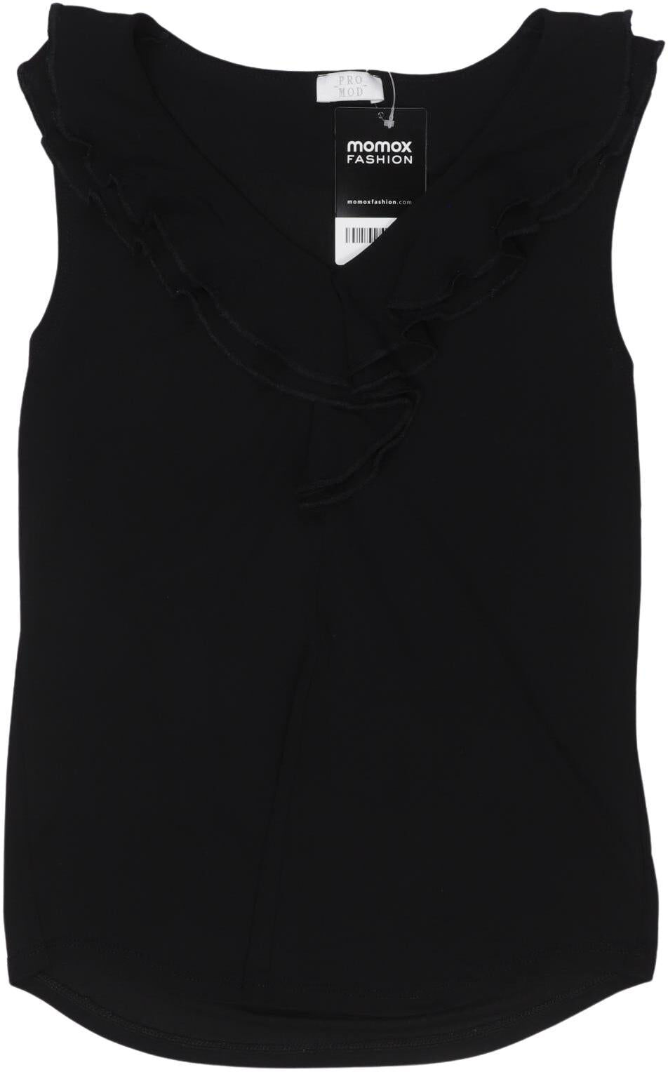 Promod Damen Top, Schwarz, Gr. S, kein / Etikett - Second Hand