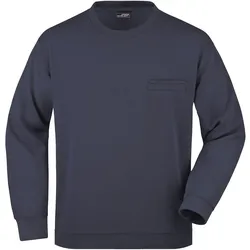 Pocket Pullover "JN924" - S - navy