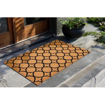 Fußmatte KAYOOM "Natural Guard 825", hellbraun, B:45cm H:17,5mm L:75cm, Kokos, Teppiche, Fußmatte, Türmatte, Eingang, Kokos