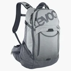 evoc Trail Pro 26L Protektorenrucksack - Stone/Carbon Grey