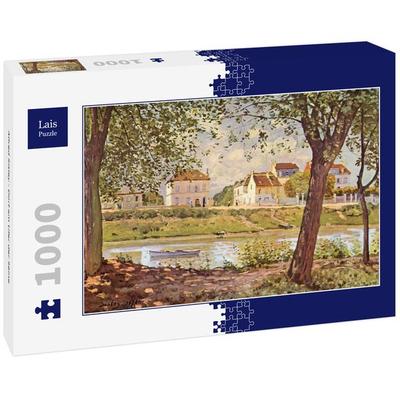 Lais Puzzle Alfred Sisley - Dorf am Ufer der Seine 1000 Teile