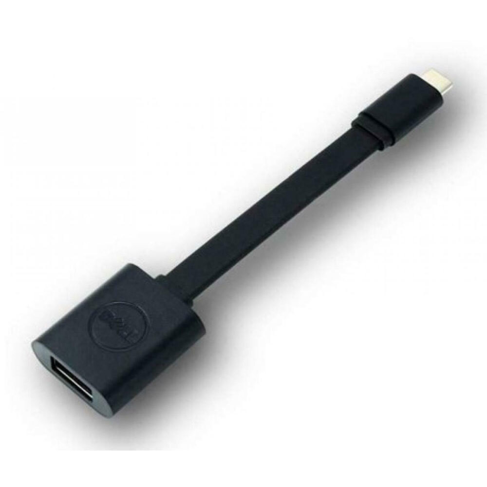 Dell DBQBJBC054 USB-C naar USB-A Adapter, USB 3.2 Gen 1, Zwart