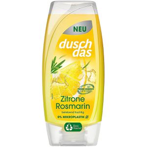 duschdas Duschgel Zitrone & Rosmarin, unisex, pH-hautneutral, Flasche, 225ml