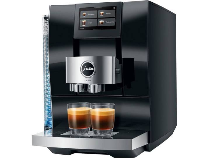 JURA Kaffeevollautomat 15615 Z10 Diamond Black (EB), 51 Spezialitäten, Touch, Light & Cold Brew