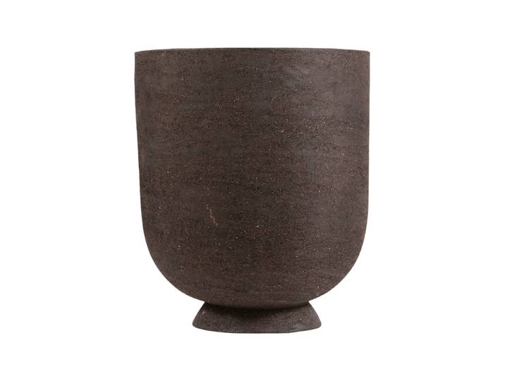In-/Outdoor Design Blumentopf „Terra“, Java Brown Ø 40 x 45 cm AYTM
