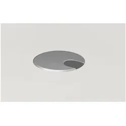 Kerkmann Kabeldurchlass links »Move 1+3« silber