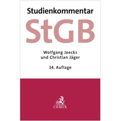 Strafgesetzbuch. StGB, Fachbücher von Christian Jäger, Wolfgang Joecks