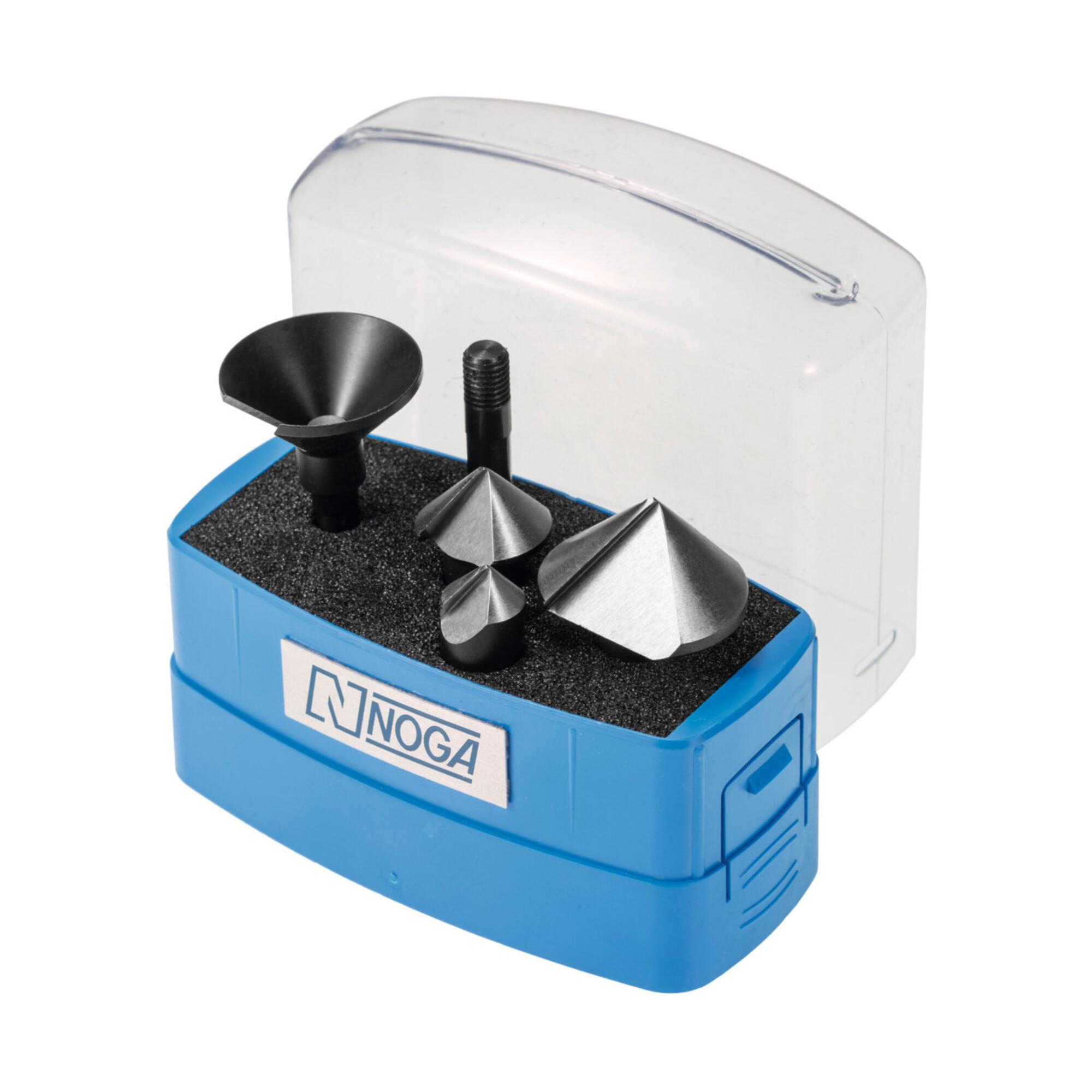 Noga Entgrater-Sortiment in Kunststoffbox 6-teilig, Anzahl Teile: 6 (CS7000)
