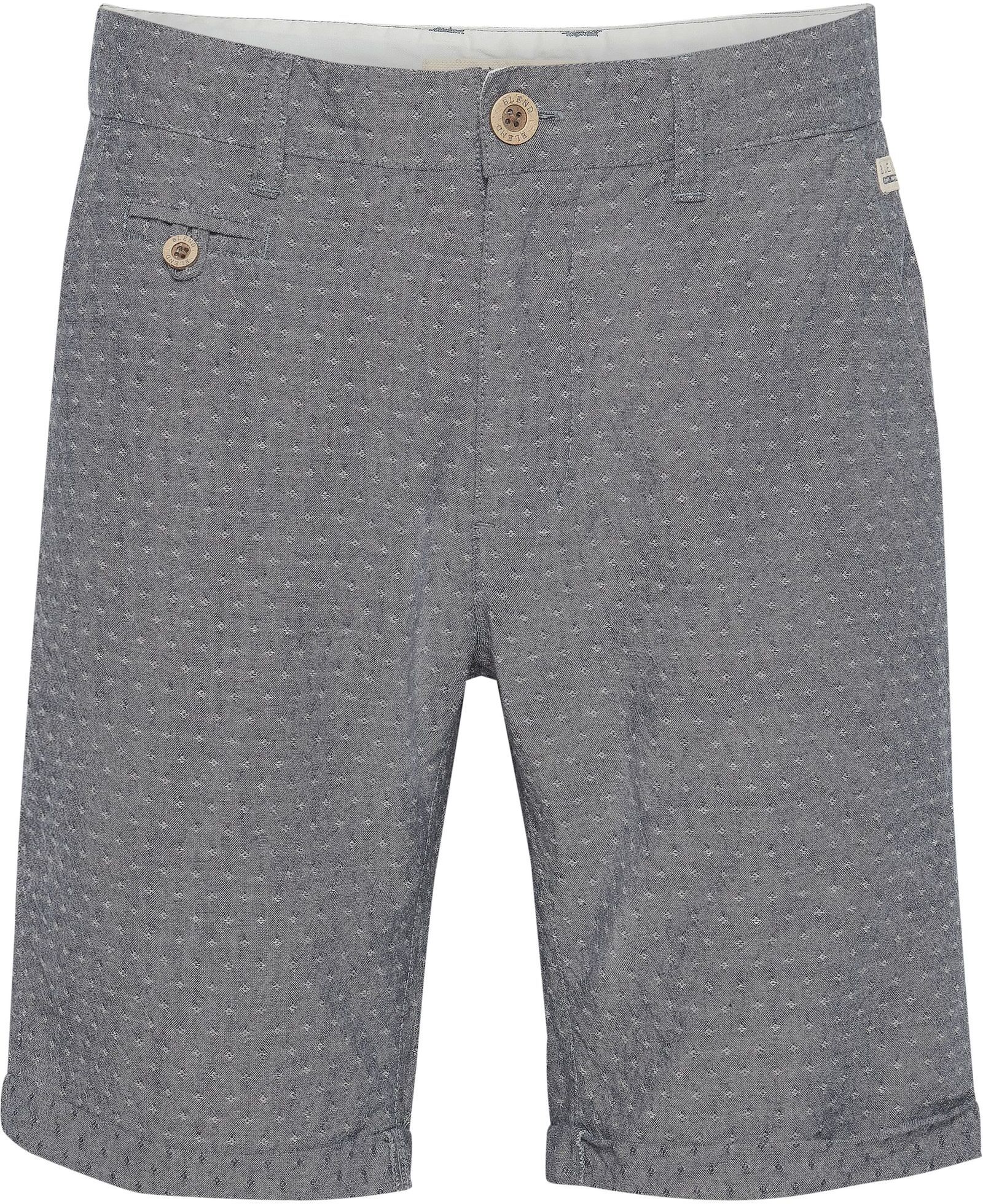 Chinoshorts BLEND "Chinoshorts BHSergio", Herren, Gr. XXL, N-Gr, schwarz, Obermaterial: 100% Baumwolle CO., Hosen Chinoshorts