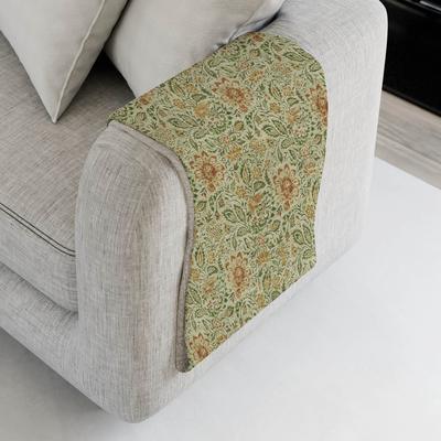 Addison Rugs Premium Machine Washable Floral Sherpa Throw Blanket