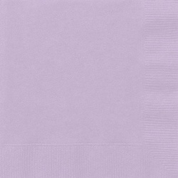50 grosse Servietten lavendel 33 x 33 cm