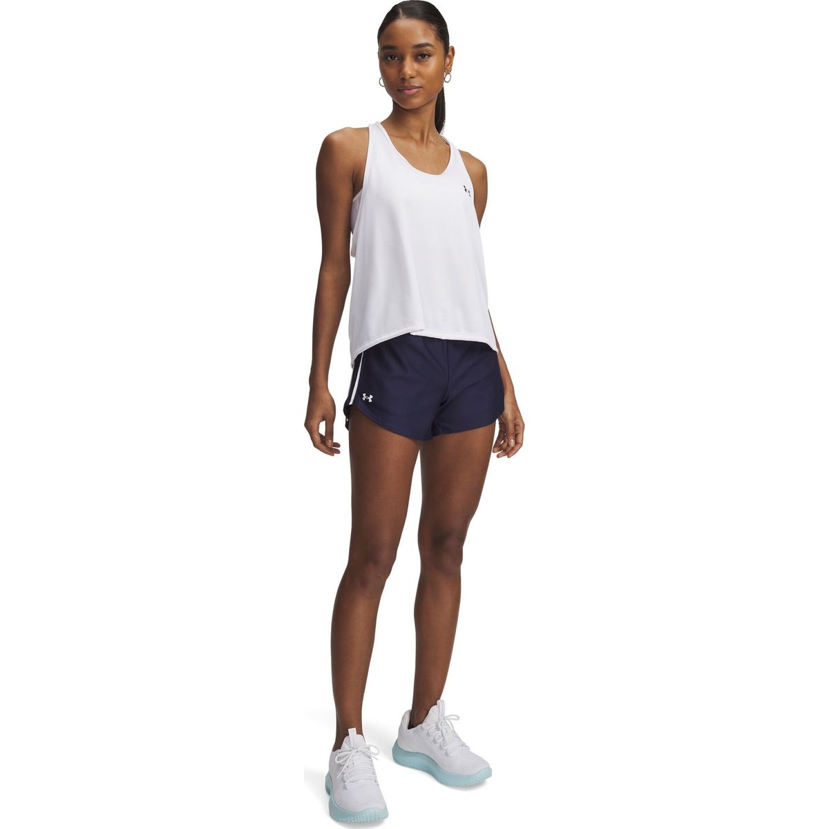 Under Armour Tech Play Up Shorts blue white (410) M 1389882-410-MD