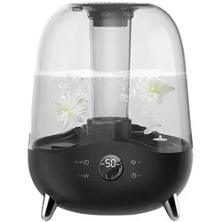 Deerma Ultrasonic humidifier F327W, Luftbefeuchter, Schwarz